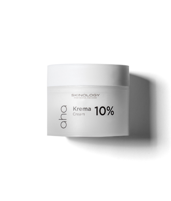 Крема за лице со АХА киселини од 10%