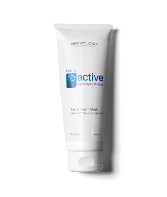 Крем маска за лице со шеа путер и какао путер