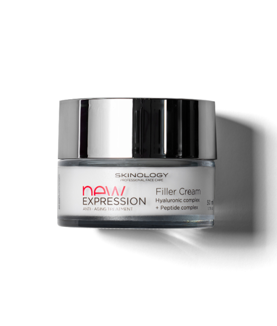 Филер крема за лице со пептиди